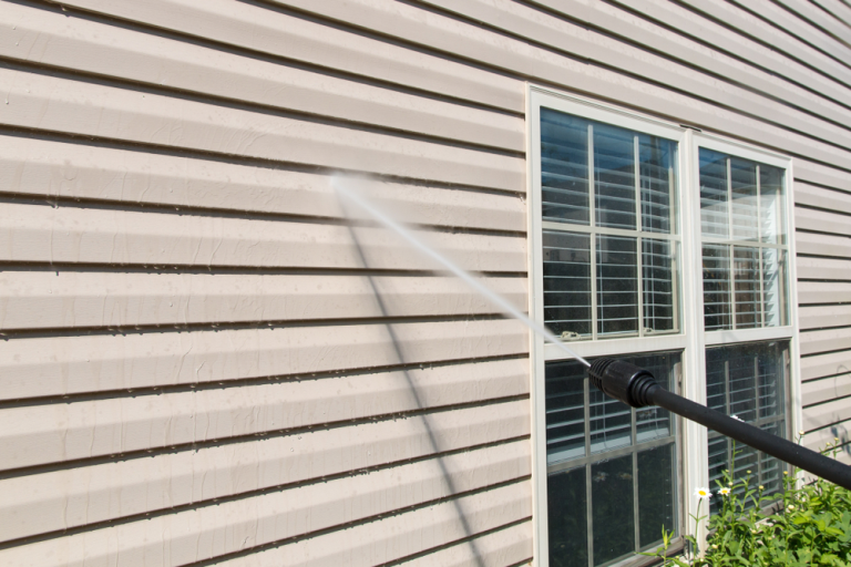 How to Pressure Wash a House with Vinyl Siding Without Damaging It
